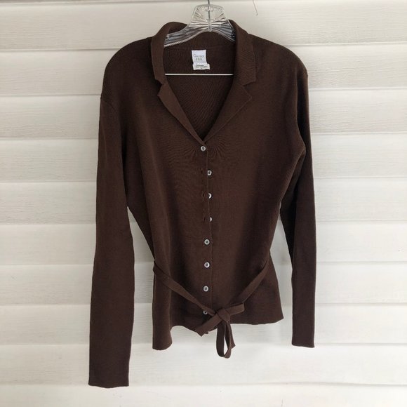 Garnet Hill Sweaters - Never Worn Vintage Garnet Hill Brown Sweater size M